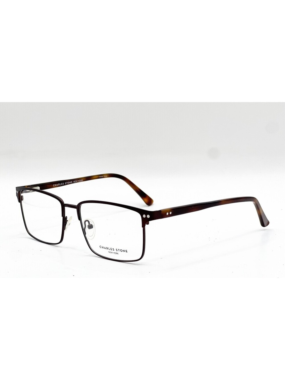 Charles Stone New York Ny30011 C3 Brown Authentic Eyeglasses 54-17-145